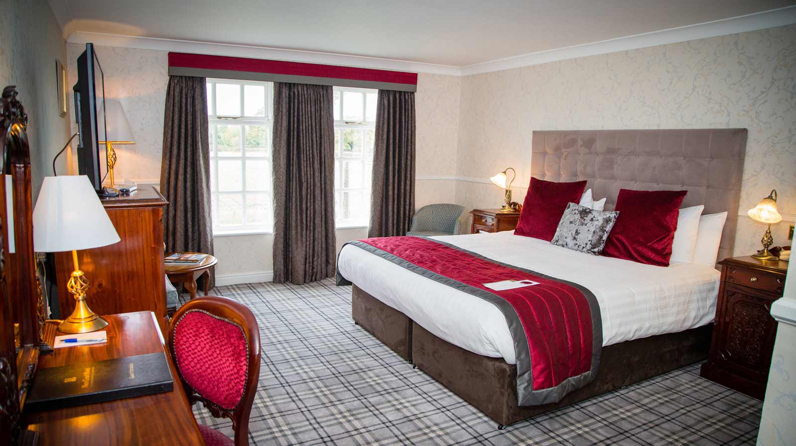Mere Court Hotel, Knutsford, Cheshire | Bedroom